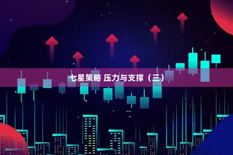 七星策略 压力与支撑（三）